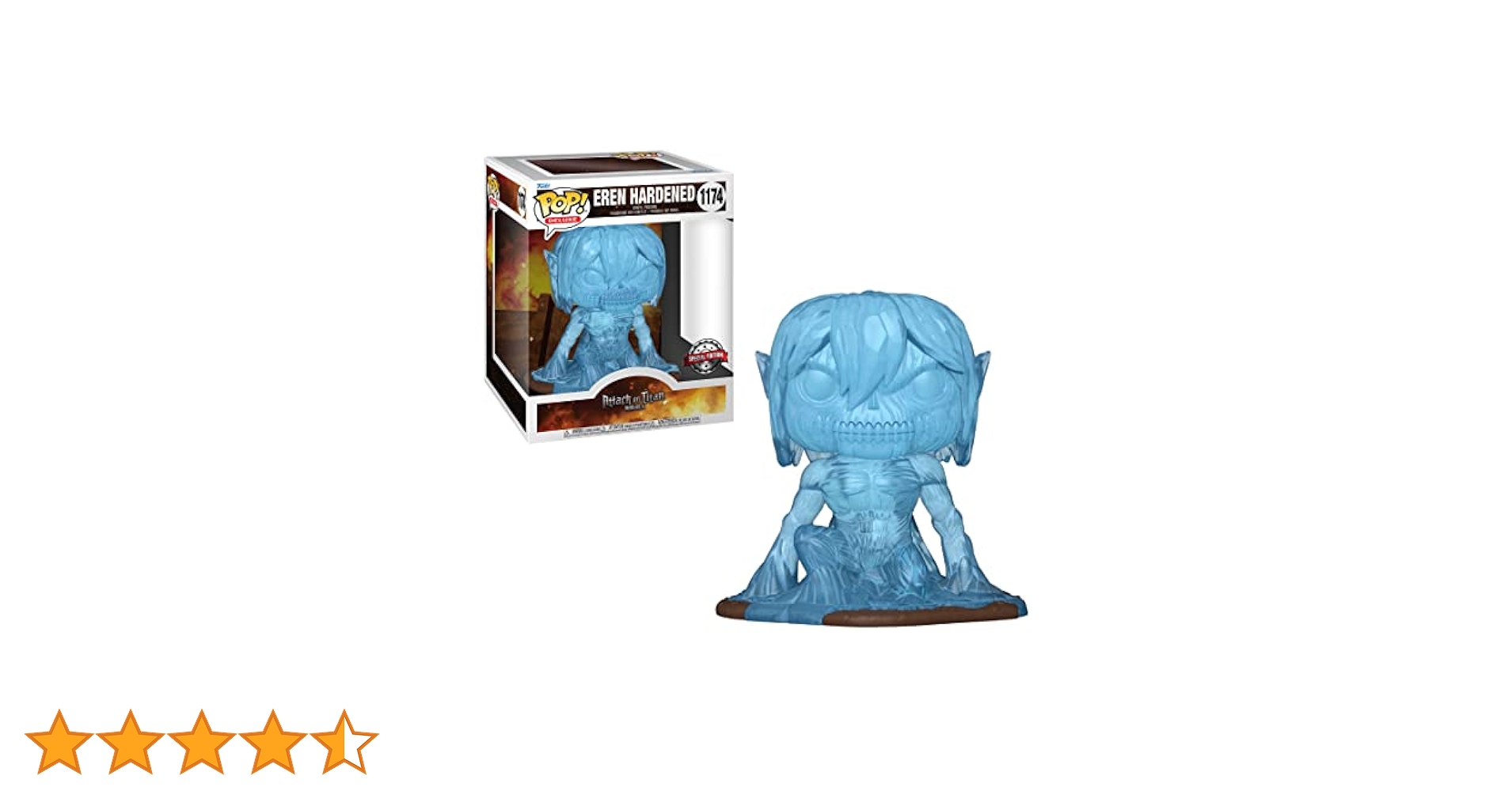 FUNKO POP進擊の巨人エレン・イエガーHot Topic-限定版 Funko Pop! Attack on Titan 22 Eren Titan Form Rage Hot Topic